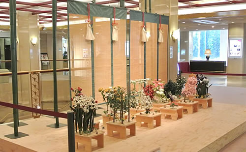 染司よしおか製作「供花神饌」展示＠ANAクラウンプラザホテル京都